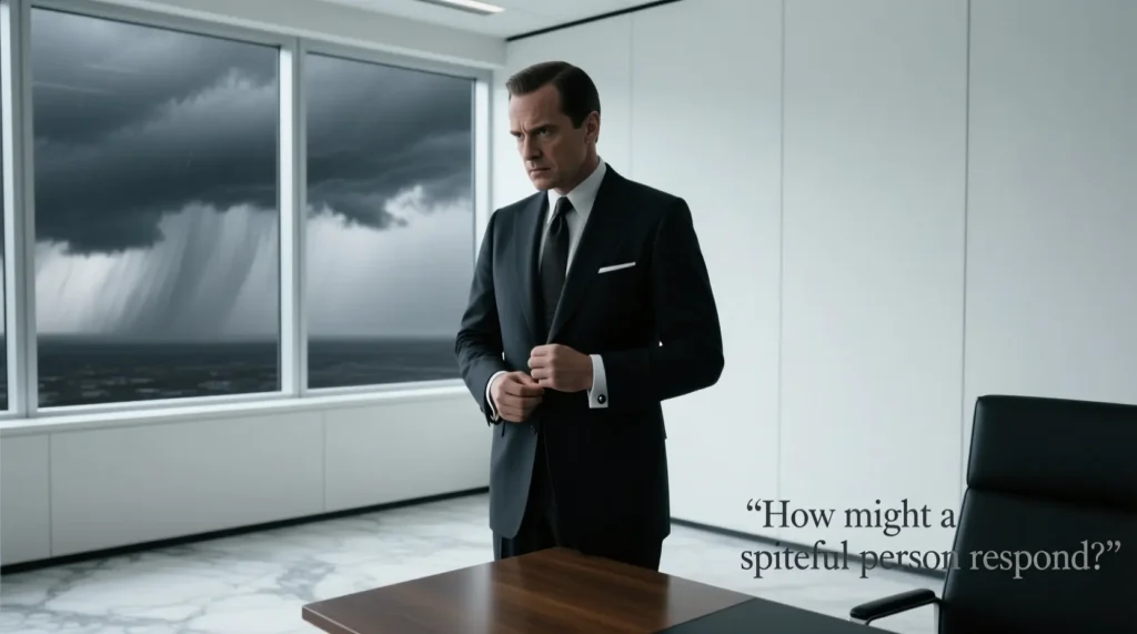 Might a Spiteful Person Respond to an Insult