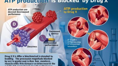 Drug X Blocks ATP Regeneration from ADP and Phosphate. How Will Muscle Cells Respond to This Drug?