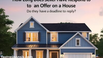 How Long Does a Seller Have to Respond to an Offer on a House