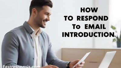 How to Respond to an Email Introduction