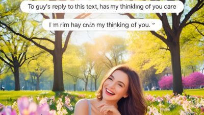 How to Respond When a Guy Says He Is Thinking of You