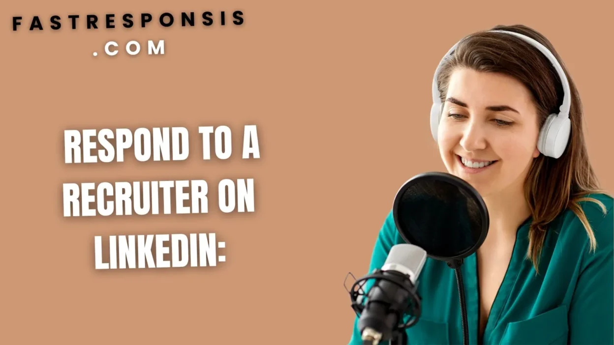 Respond to a Recruiter on LinkedIn