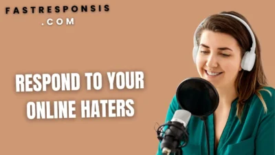 Respond to Your Online Haters